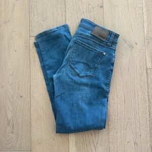 Mavi Light Blue Slim Straight Jeans